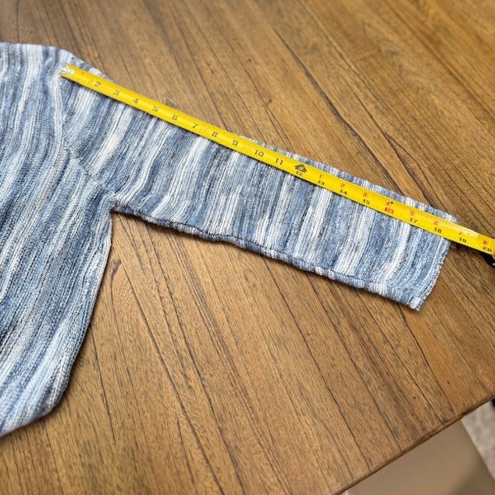 J. Jill "PURE JILL" Linear Space-Dyed Sweater - Picture 8 of 12